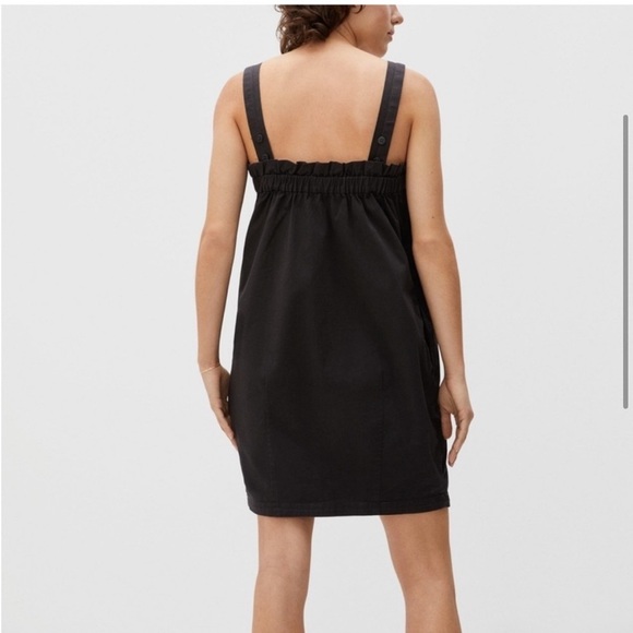 Everlane The Paperbag Dress Black - Picture 2 of 9